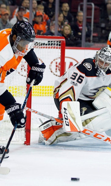 Ducks erupt, knock out Patrick in 6-2 win over Flyers (Oct 24, 2017)